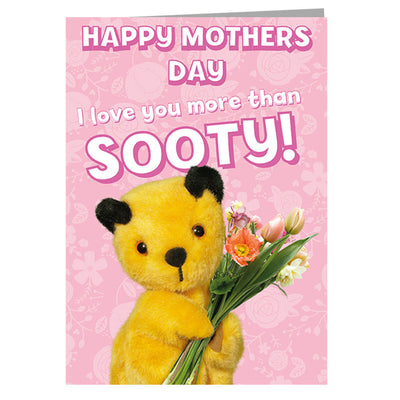 I Love You More Than Sooty Mother's Day Card-Sooty's Shop