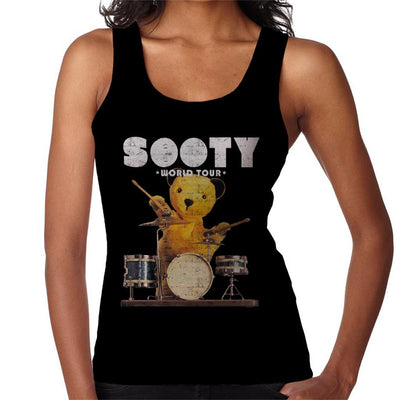 Sooty World Tour Drums Women's Vest-Sooty's Shop