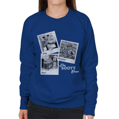 Sooty Retro 1950's Photo Montage Women's Sweatshirt-Sooty's Shop