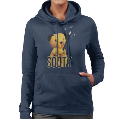 Sooty Retro Magic Wand Women's Hooded Sweatshirt-Sooty's Shop