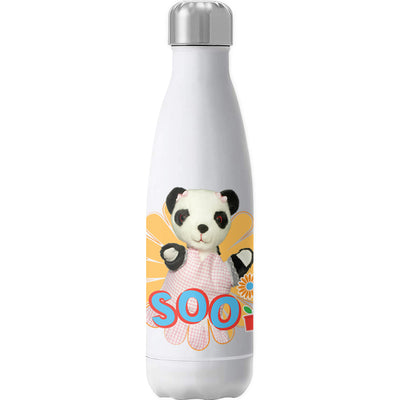 Sooty Soo Retro Flower Insulated Stainless Steel Water Bottle
