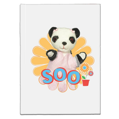 Sooty Soo Retro Flower A5 Hardcover Notebook