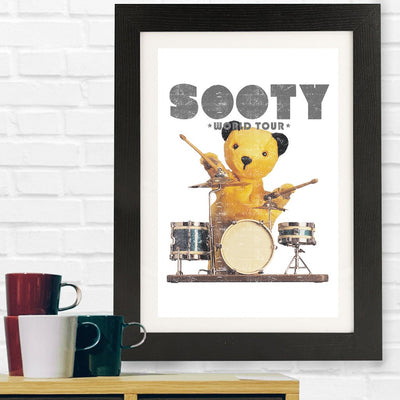 Sooty World Tour Framed Print