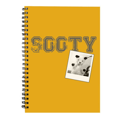 Sooty Varsity A5 Spiral Notebook-Sooty's Shop