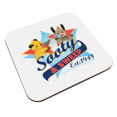 Sooty And Sweep Established 1948 Coaster-Sooty's Shop