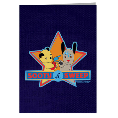 Sooty And Sweep Water Fun A5 Greeting Card-Sooty's Shop
