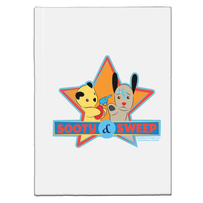 Sooty And Sweep Water Fun A5 Hardcover Notebook-Sooty's Shop