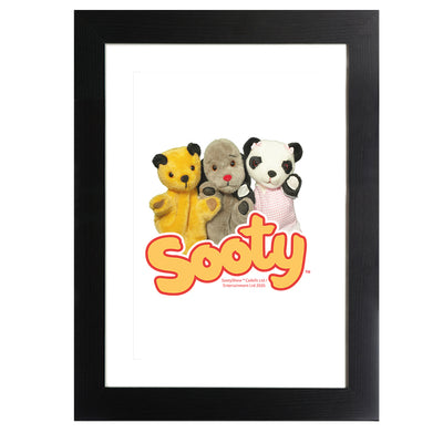 Sooty Sweep And Soo Friends Framed Print-Sooty's Shop