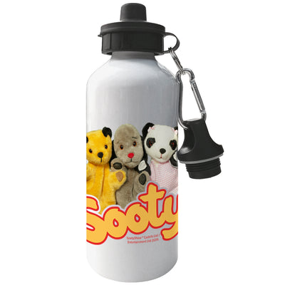 Sooty Sweep And Soo Friends Aluminium Sports Water Bottle-Sooty's Shop