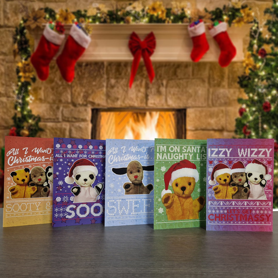 Sooty Christmas Card Bundle 2