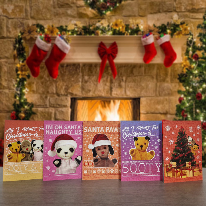 Sooty Christmas Card Bundle 1