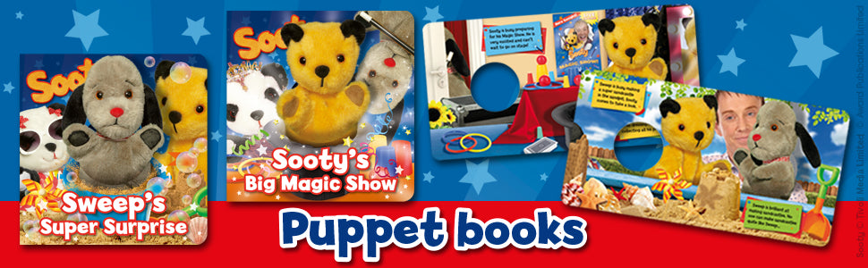 Sweep's Super Surprise Puppet Book-Sooty's Shop