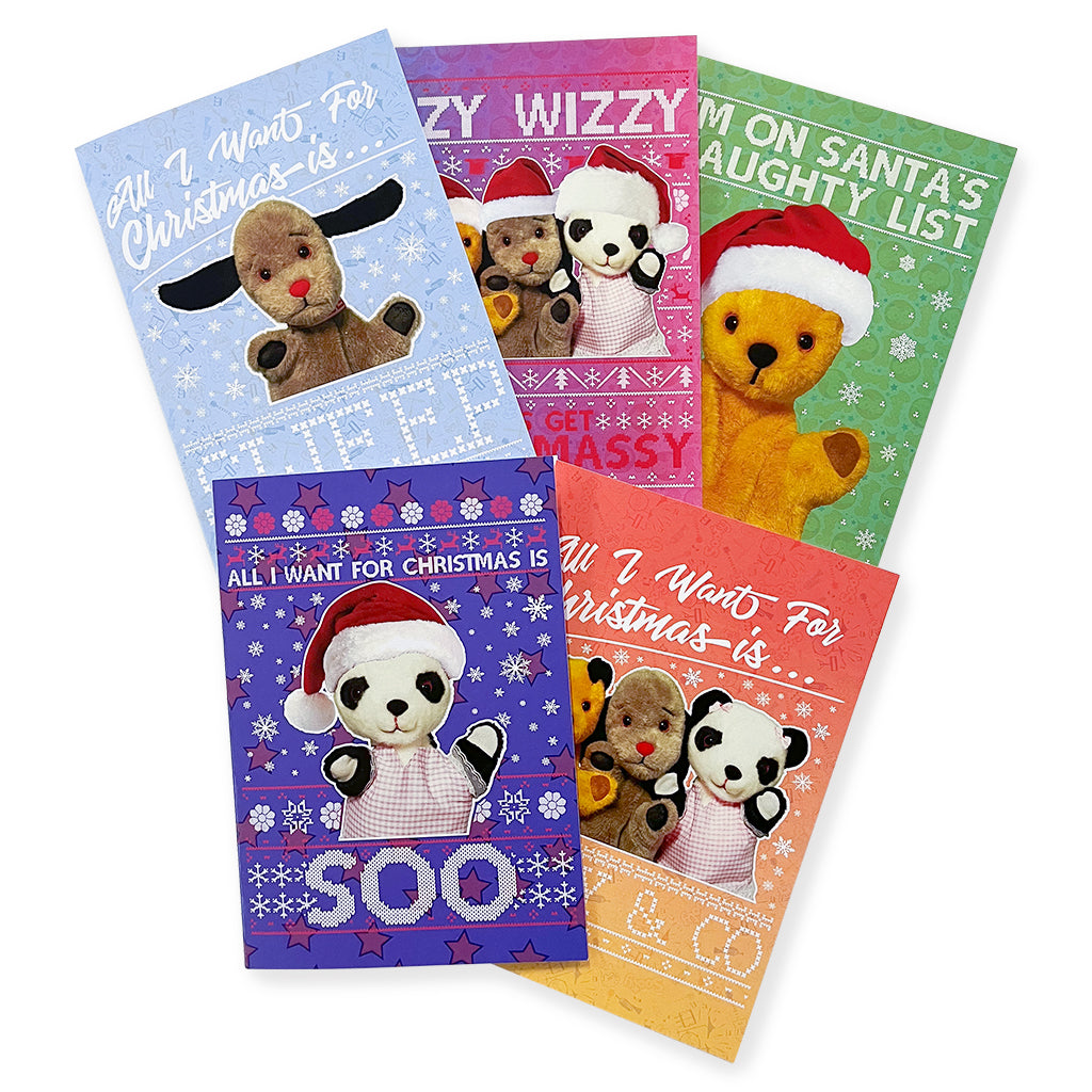 Sooty Christmas Card Bundle 2
