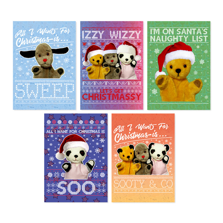 Sooty Christmas Card Bundle 2