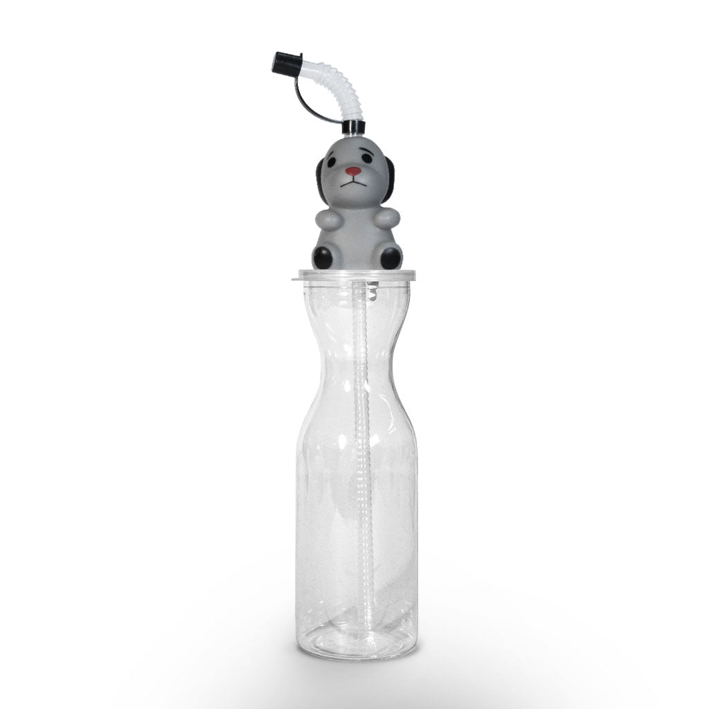 Sweep Character Bottle With Straw-Sooty's Shop