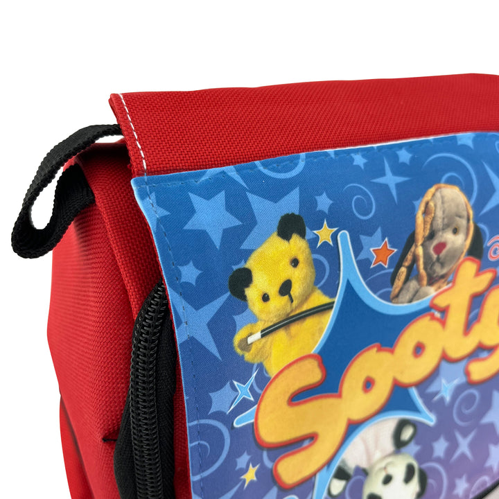 Sooty, Sweep And Soo Red Lunch Bag With 2 Compartments-Sooty's Shop