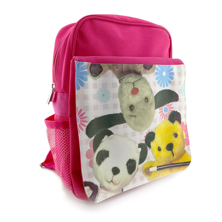 Sooty Sweep And Soo Pink Children's Rucksack-Sooty's Shop