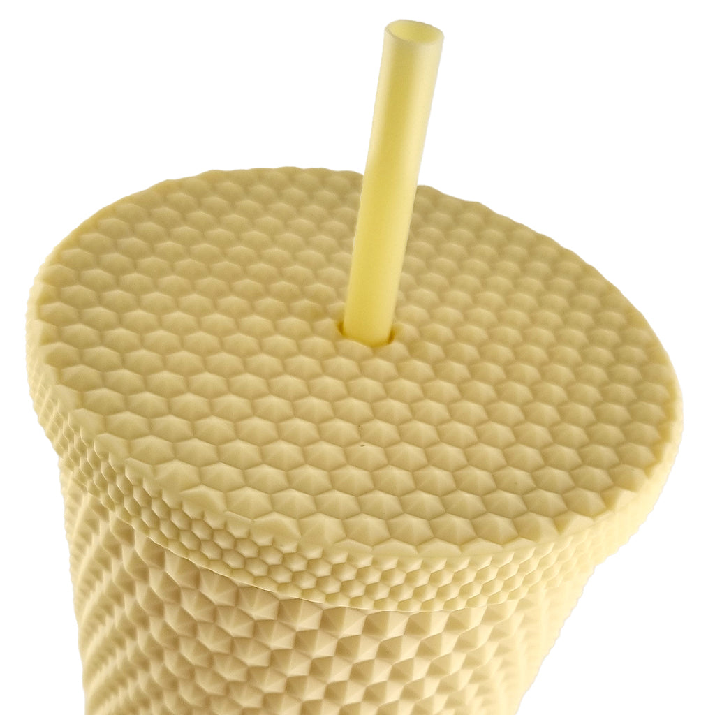 Sooty Yellow Drinking Cup With Straw-Sooty's Shop