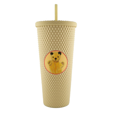 Sooty Yellow Drinking Cup With Straw-Sooty's Shop