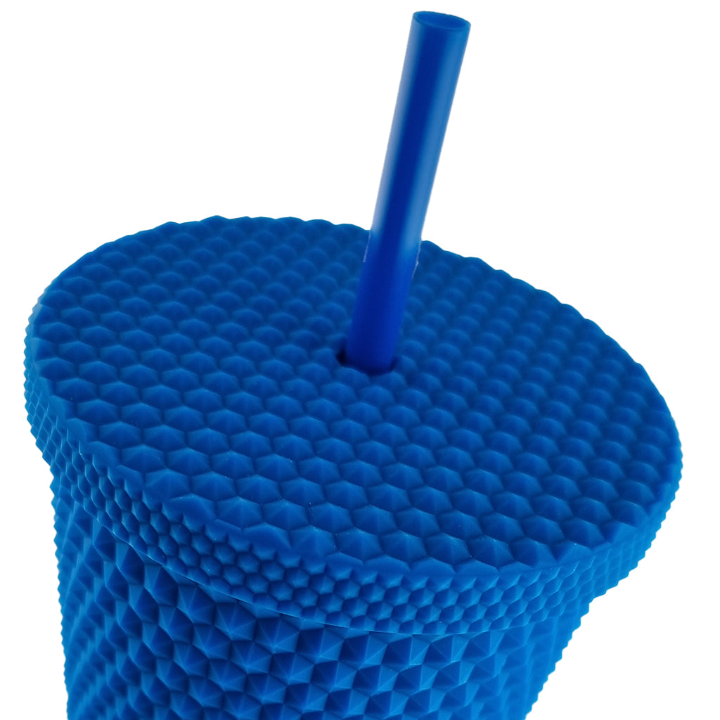 Sweep Blue Drinking Cup With Straw-Sooty's Shop