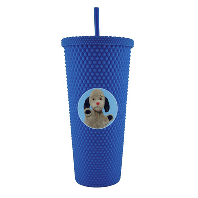 Sweep Blue Drinking Cup With Straw-Sooty's Shop