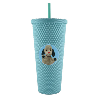 Sweep Turquoise Drinking Cup With Straw-Sooty's Shop