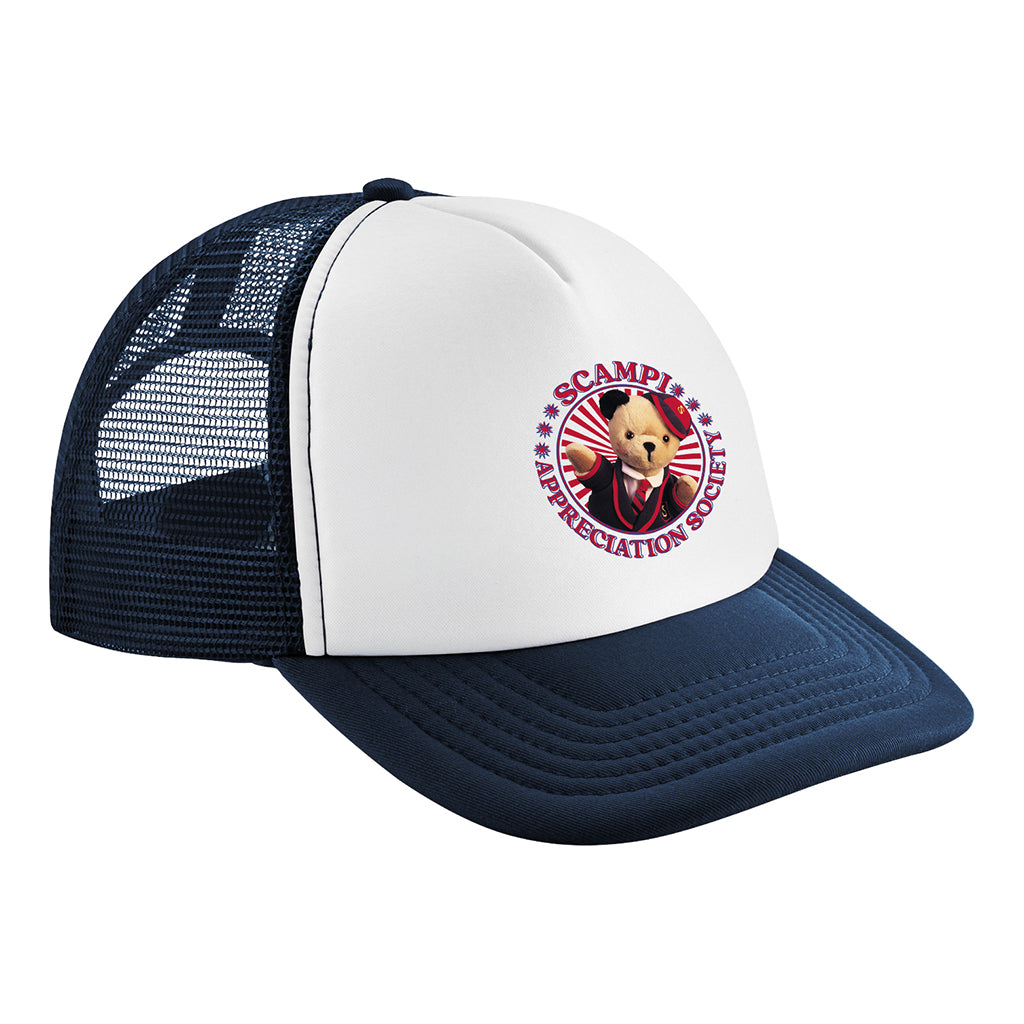 Scampi Appreciation Society Vintage Trucker Cap-Sooty's Shop