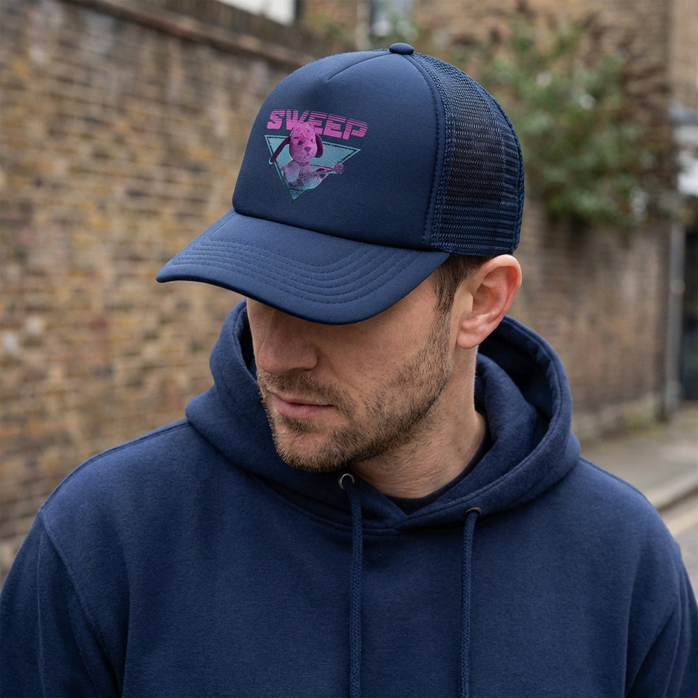 Sweep Guitar Vintage Trucker Cap-Sooty's Shop