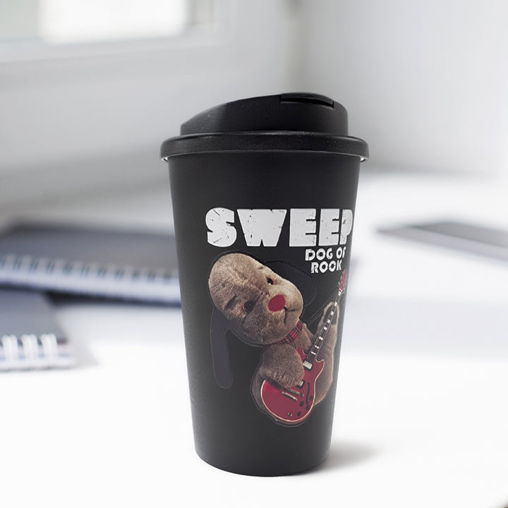 Sweep Dog of Rock Tumbler - 350ml Insulated Travel Mug-Sooty's Shop