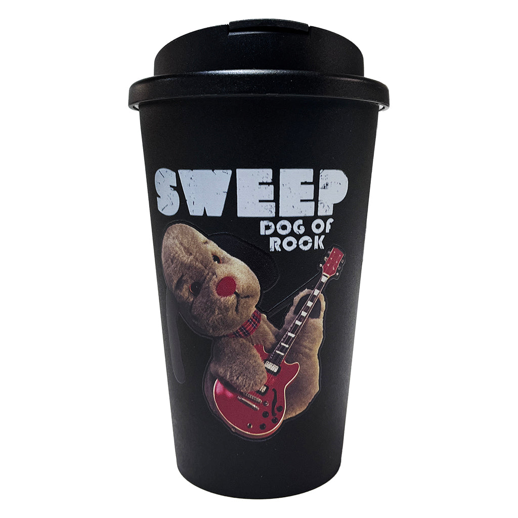 Sweep Dog of Rock Tumbler - 350ml Insulated Travel Mug-Sooty's Shop