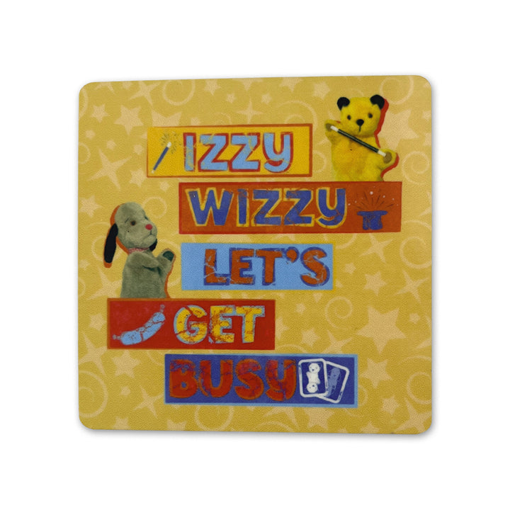 Sooty Izzy Wizzy Let's Get Busy Magnet-Sooty's Shop