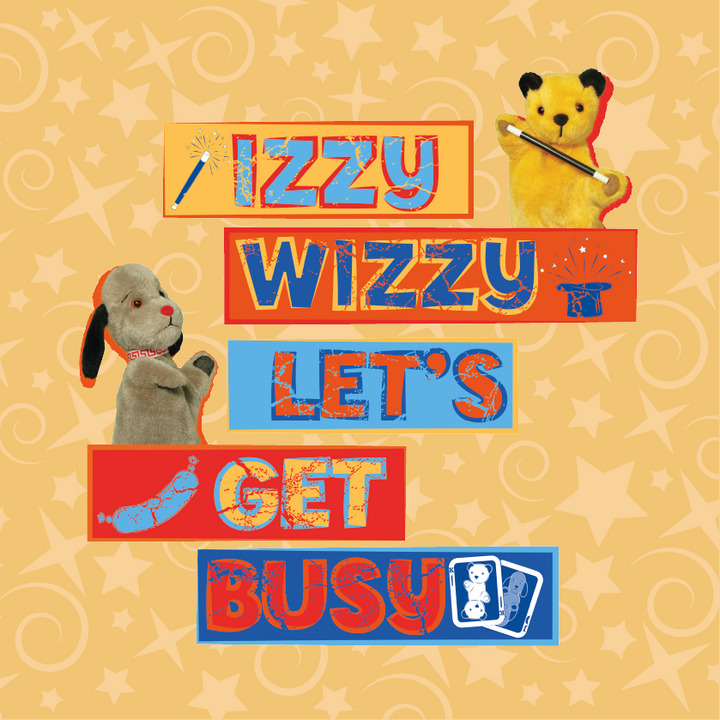 Sooty Izzy Wizzy Let's Get Busy Magnet-Sooty's Shop