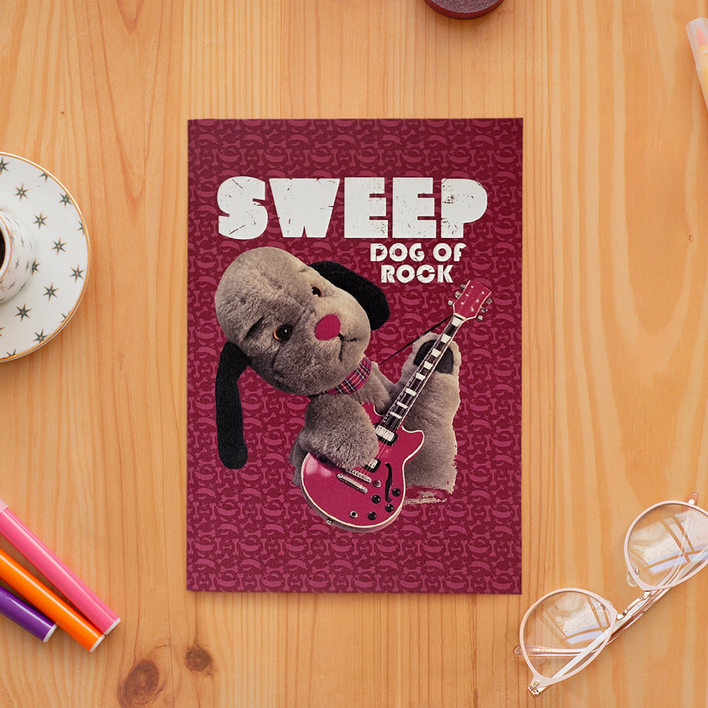 Sweep Dog of Rock A5 Notebook-Sooty's Shop