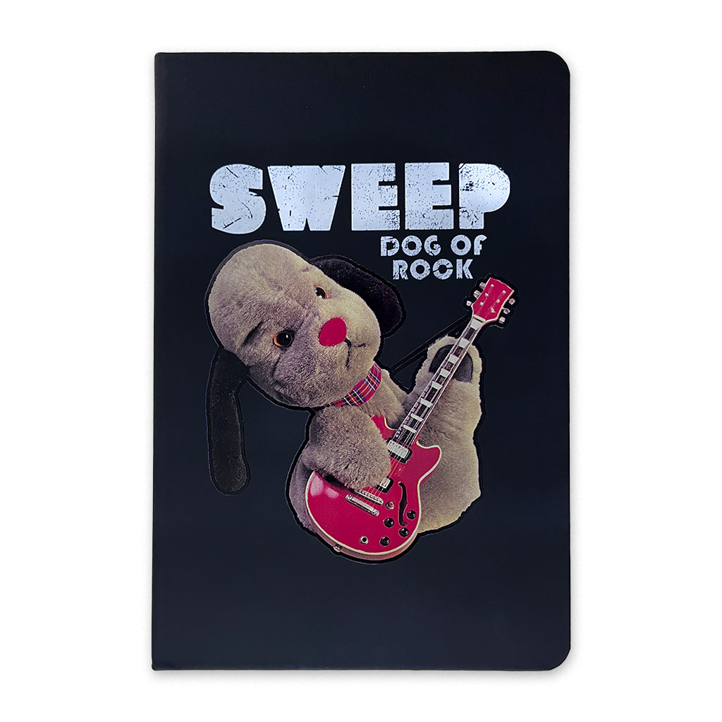 Sweep Dog of Rock Journal - A5 Notebook with Elastic Closure – Sooty's Shop