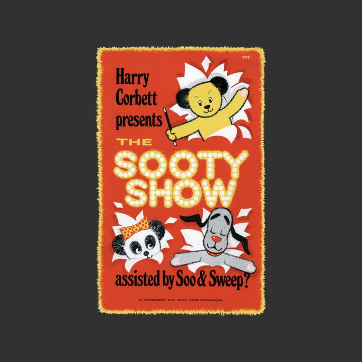 Sooty Show Retro Poster Men's T-Shirt