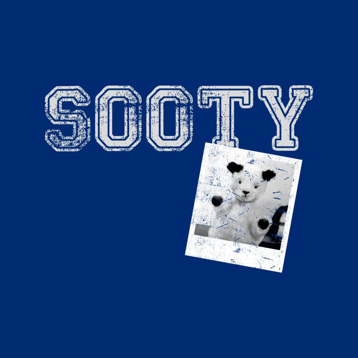 Sooty Retro College Sports Style Men's T-Shirt