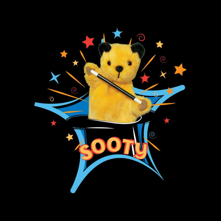 Sooty Magic Hat Kids Hooded Sweatshirt