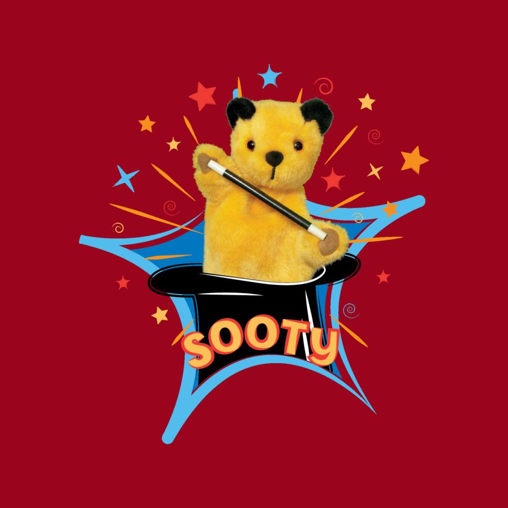 Sooty Magic Hat Kids Hooded Sweatshirt