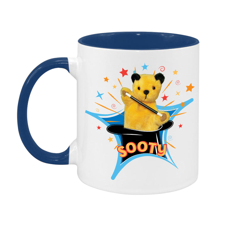 Sooty Magic Hat Two Colour Mug & Coaster Set-Sooty's Shop