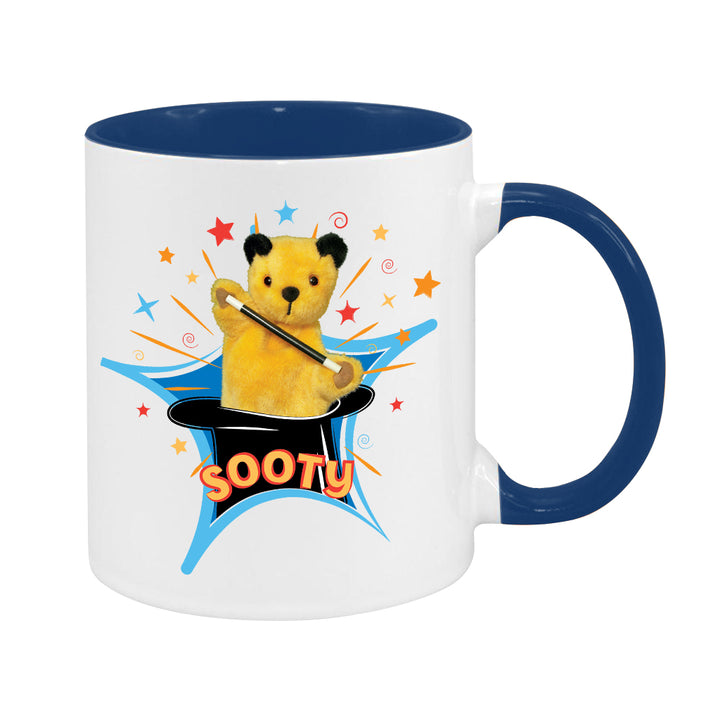 Sooty Magic Hat Two Colour Mug & Coaster Set-Sooty's Shop