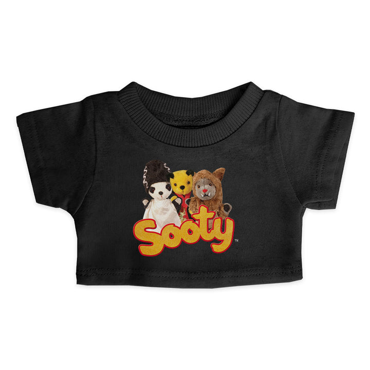 Sooty Halloween Spooky Trio Mini Tee-Sooty's Shop