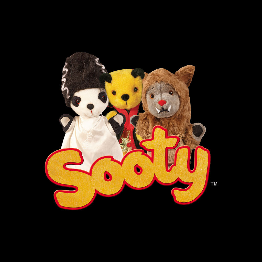 Sooty Halloween Spooky Trio Mini Tee-Sooty's Shop