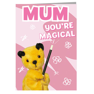Mum You're Magical Sooty Mother's Day Card-Sooty's Shop