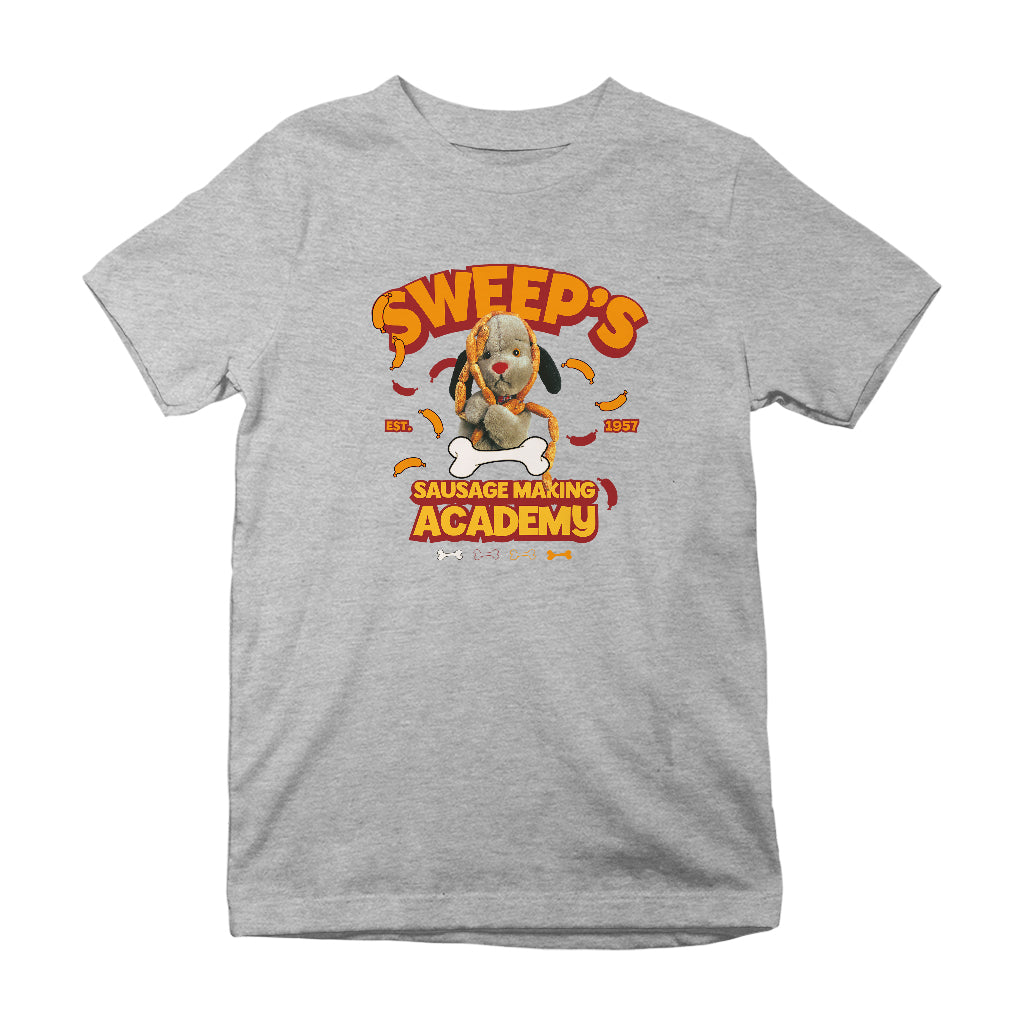 Sweep's Sausage Making Academy Kids T-Shirt-Sooty's Shop