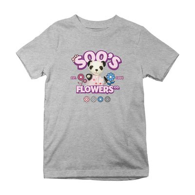 Soo's Flowers Co. Kids T-Shirt-Sooty's Shop