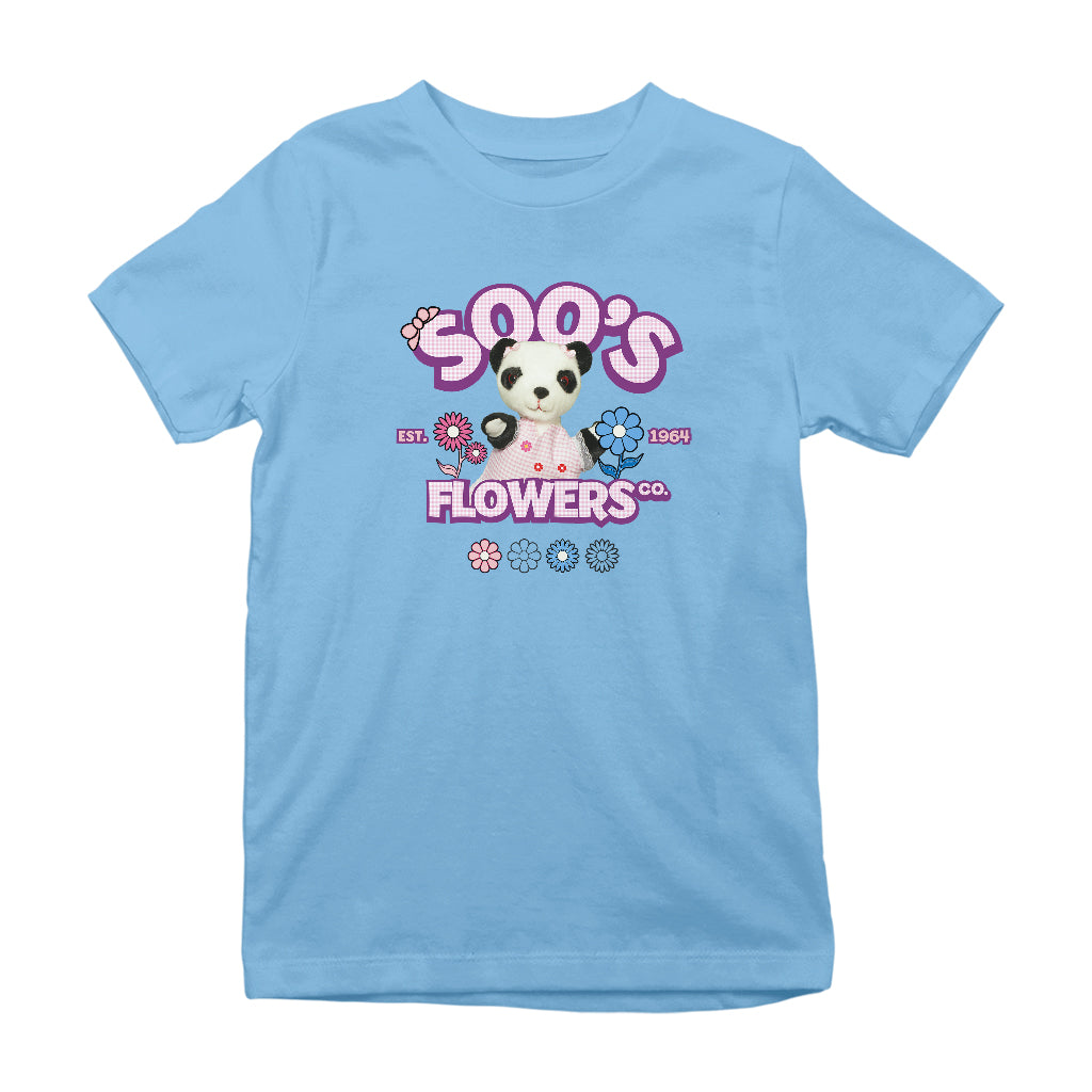 Soo's Flowers Co. Kids T-Shirt-Sooty's Shop