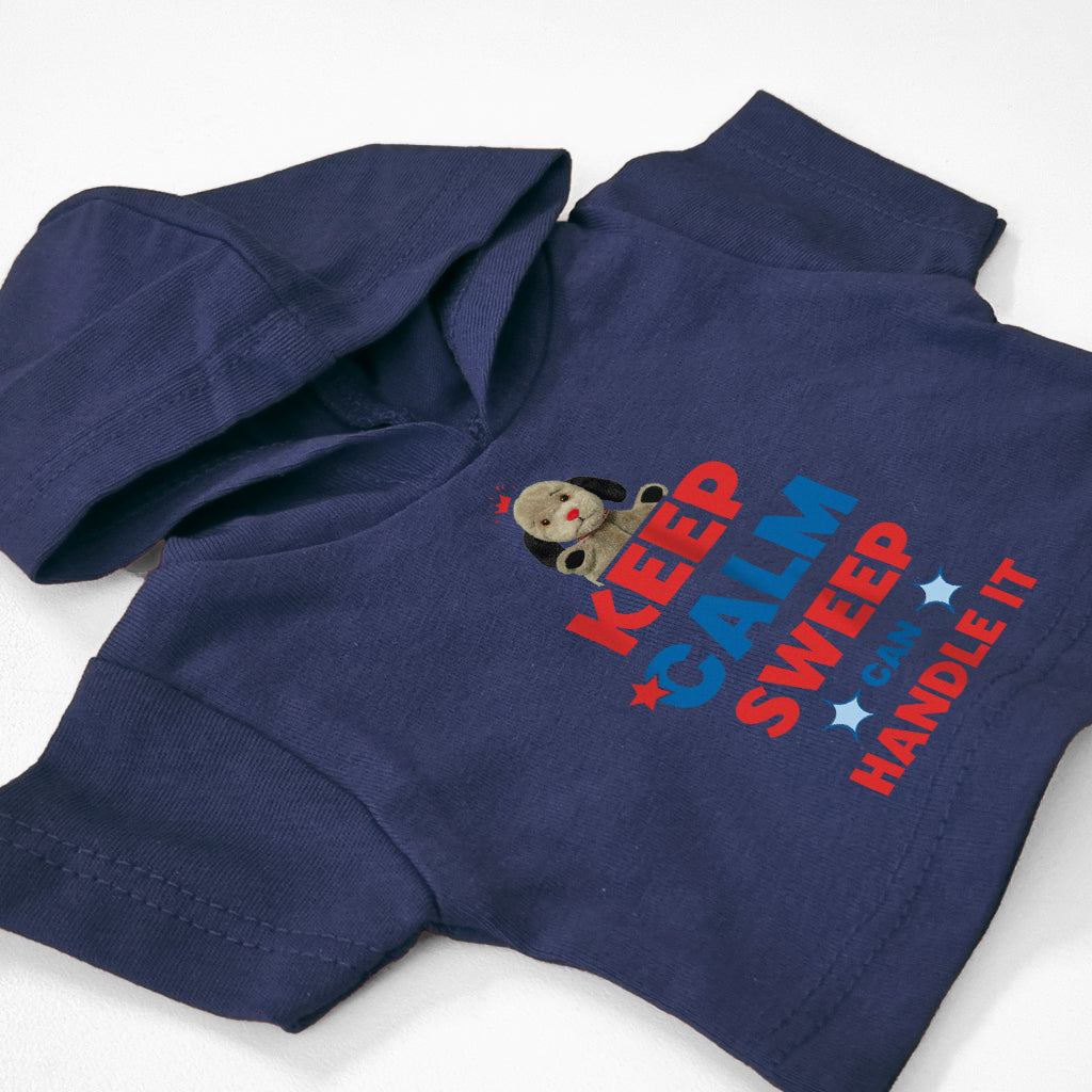 Keep Calm Sweep Can Handle It Mini Hoodie-Sooty's Shop