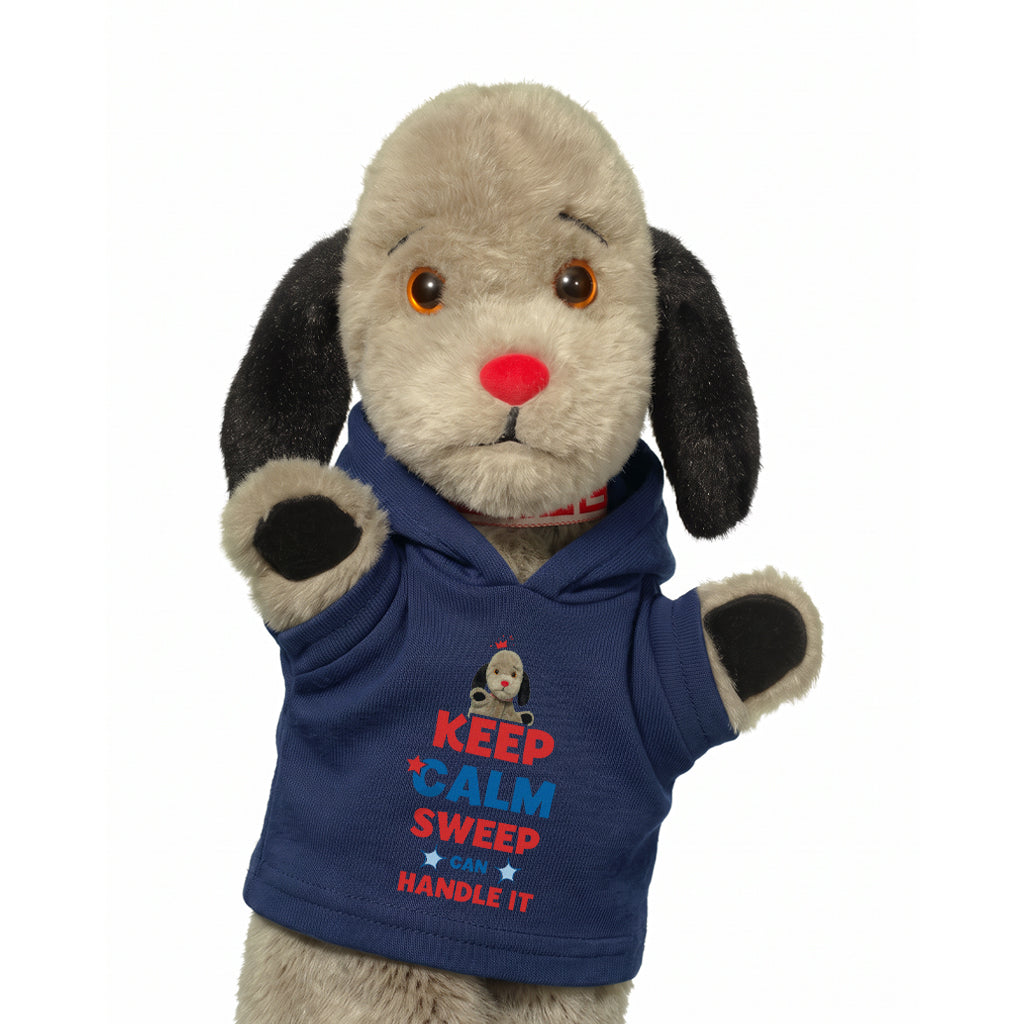 Keep Calm Sweep Can Handle It Mini Hoodie-Sooty's Shop