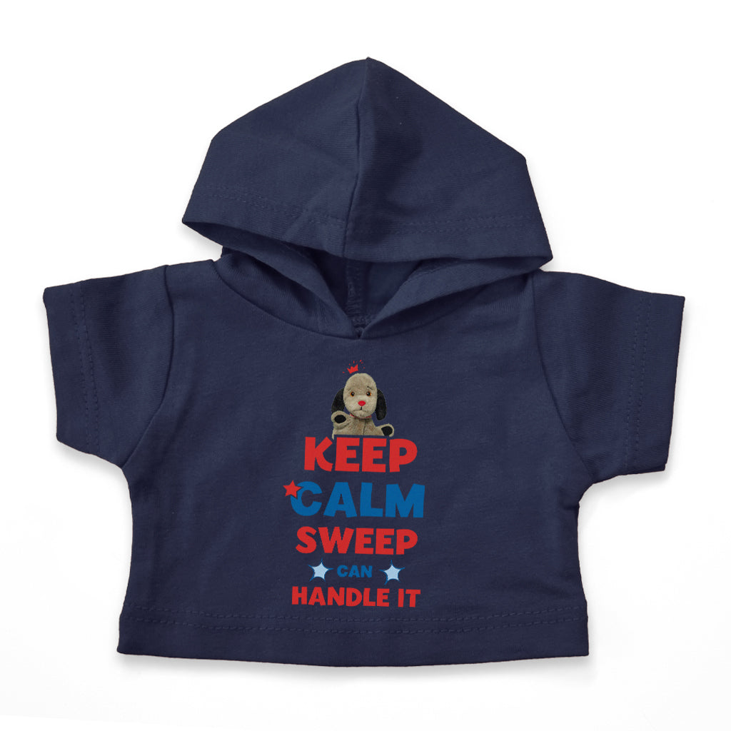 Keep Calm Sweep Can Handle It Mini Hoodie-Sooty's Shop