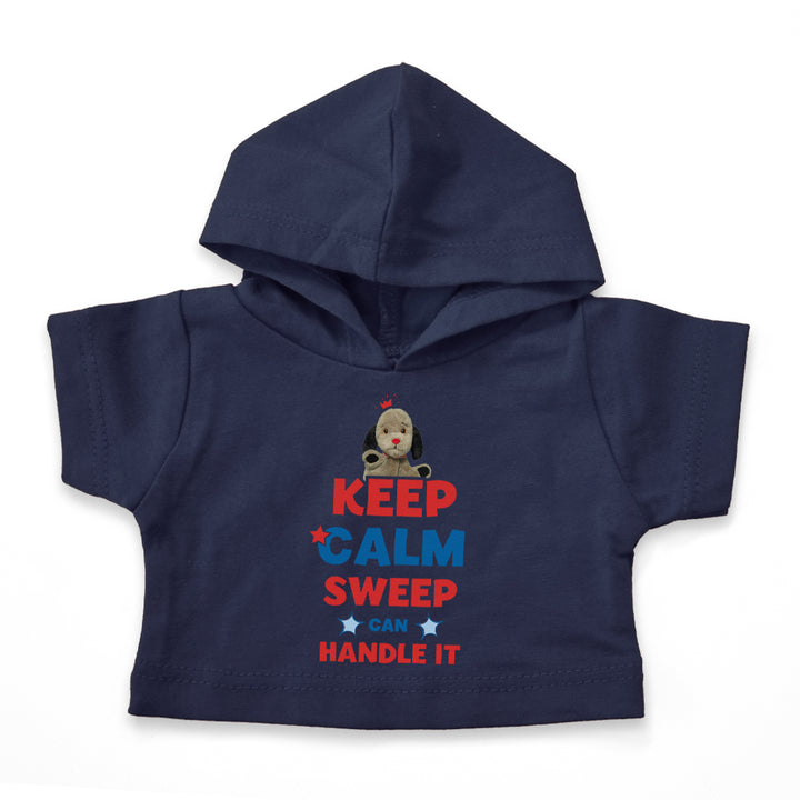 Keep Calm Sweep Can Handle It Mini Hoodie-Sooty's Shop